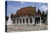 Wat Suwannaram Temple in Bangkok, Thailand, 18th-19th Century-null-Stretched Canvas