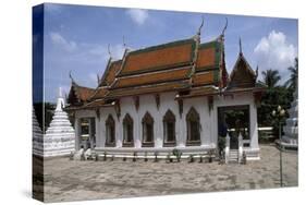 Wat Suwannaram Temple in Bangkok, Thailand, 18th-19th Century-null-Stretched Canvas