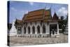 Wat Suwannaram Temple in Bangkok, Thailand, 18th-19th Century-null-Stretched Canvas