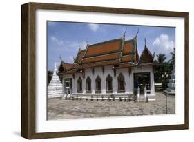 Wat Suwannaram Temple in Bangkok, Thailand, 18th-19th Century-null-Framed Giclee Print