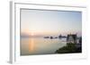 Wat Thammikaram Worawihan Temple, Khao Chong Krajok, Prachuap Kiri Khan, Thailand, Southeast Asia-Christian Kober-Framed Photographic Print