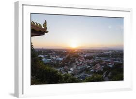 Wat Thammikaram Worawihan Temple, Prachuap Kiri Khan, Thailand, Southeast Asia, Asia-Christian Kober-Framed Photographic Print