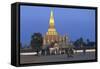 Wat That Luang-null-Framed Stretched Canvas