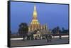 Wat That Luang-null-Framed Stretched Canvas