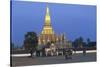 Wat That Luang-null-Stretched Canvas