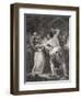 Wat Tyler Attacks the Poll-Tax Collector-J. Rogers-Framed Art Print