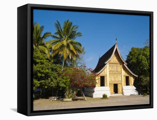 Wat Xieng Thong Buddhist Temple, Luang Prabang, UNESCO World Heritage Site, Laos, Indochina-Matthew Williams-Ellis-Framed Stretched Canvas