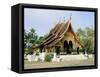 Wat Xieng Thong, Luang Prabang, Laos, Asia-Bruno Morandi-Framed Stretched Canvas