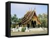 Wat Xieng Thong, Luang Prabang, Laos, Asia-Bruno Morandi-Framed Stretched Canvas