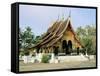 Wat Xieng Thong, Luang Prabang, Laos, Asia-Bruno Morandi-Framed Stretched Canvas