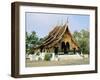 Wat Xieng Thong, Luang Prabang, Laos, Asia-Bruno Morandi-Framed Photographic Print