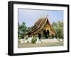 Wat Xieng Thong, Luang Prabang, Laos, Asia-Bruno Morandi-Framed Photographic Print