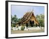 Wat Xieng Thong, Luang Prabang, Laos, Asia-Bruno Morandi-Framed Photographic Print