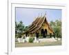 Wat Xieng Thong, Luang Prabang, Laos, Asia-Bruno Morandi-Framed Photographic Print