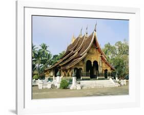 Wat Xieng Thong, Luang Prabang, Laos, Asia-Bruno Morandi-Framed Photographic Print