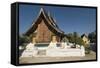 Wat Xieng Thong, Luang Prabang, Laos-Robert Harding-Framed Stretched Canvas