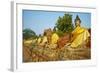 Wat Yai Chai Mongkhon, Ayutthaya Historical Park, Ayutthaya, Thailand, Southeast Asia, Asia-null-Framed Photographic Print
