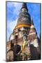 Wat Yai Chai Mongkol, Ayutthaya, Thailand-Peter Adams-Mounted Photographic Print