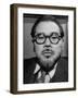Wataru Narahashi, "The Abe Lincoln of Japan" Principal Author of the Country's New Constitution-null-Framed Photographic Print