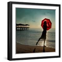 Watch Her Disappear-Ambra-Framed Photographic Print