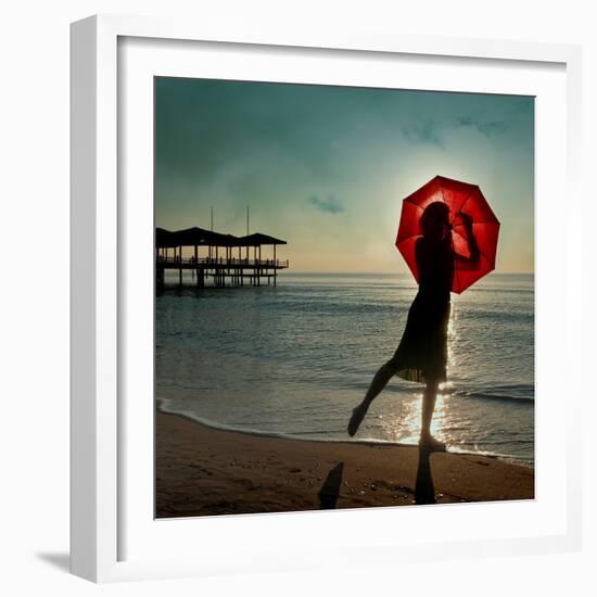 Watch Her Disappear-Ambra-Framed Photographic Print