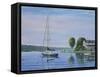 Watch Hill Harbor-Bruce Dumas-Framed Stretched Canvas