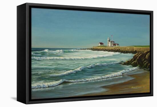 Watch Hill Light-Bruce Dumas-Framed Stretched Canvas