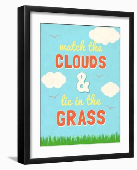 Watch the Clouds-SD Graphics Studio-Framed Art Print