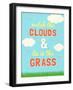 Watch the Clouds-SD Graphics Studio-Framed Art Print