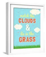 Watch the Clouds-SD Graphics Studio-Framed Art Print