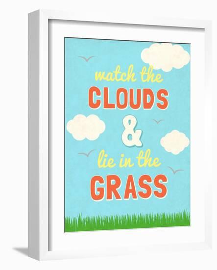 Watch the Clouds-SD Graphics Studio-Framed Art Print