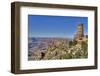 Watch Tower, Colorado River Below, Desert View Point, South Rim, Grand Canyon National Park-Richard Maschmeyer-Framed Photographic Print