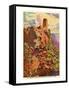 Watch Tower, Grand Canyon-null-Framed Stretched Canvas