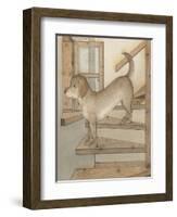 Watchdog, 2003-Kestutis Kasparavicius-Framed Giclee Print