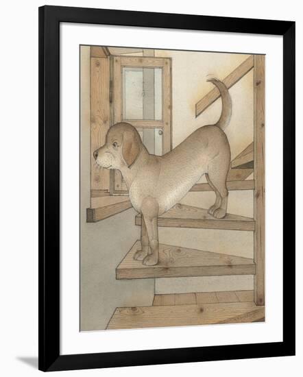 Watchdog, 2003-Kestutis Kasparavicius-Framed Giclee Print