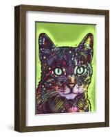 Watchful Cat-Dean Russo-Framed Giclee Print