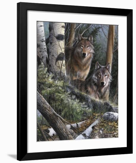 Watchful Eyes-Kevin Daniel-Framed Giclee Print