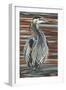 Watchful Heron I-Carolee Vitaletti-Framed Art Print