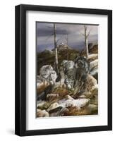 Watchful Scouts-Trevor V. Swanson-Framed Premium Giclee Print