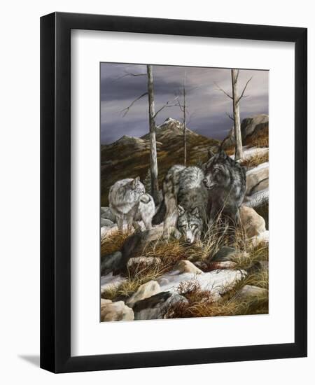 Watchful Scouts-Trevor V. Swanson-Framed Premium Giclee Print