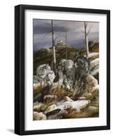 Watchful Scouts-Trevor V. Swanson-Framed Giclee Print