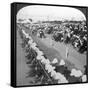 Watching a Football Match Between the Lancashire Fusiliers and Border Regiments, Delhi, 1910s-HD Girdwood-Framed Stretched Canvas