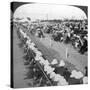 Watching a Football Match Between the Lancashire Fusiliers and Border Regiments, Delhi, 1910s-HD Girdwood-Stretched Canvas