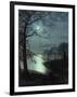 Watching a Moonlit Lake-John Atkinson Grimshaw-Framed Giclee Print