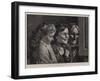 Watching a Punch and Judy Show-Gaetano Bellei-Framed Giclee Print