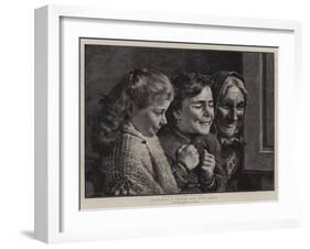 Watching a Punch and Judy Show-Gaetano Bellei-Framed Giclee Print