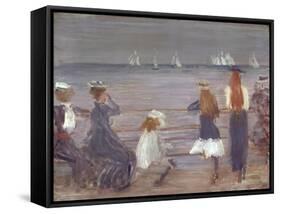 Watching Cowes Regatta, 1892-Philip Wilson Steer-Framed Stretched Canvas