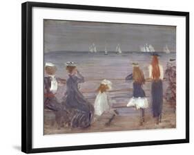 Watching Cowes Regatta, 1892-Philip Wilson Steer-Framed Giclee Print