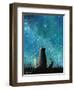 Watching Felis 2-Ronald West-Framed Art Print