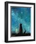 Watching Felis 2-Ronald West-Framed Art Print